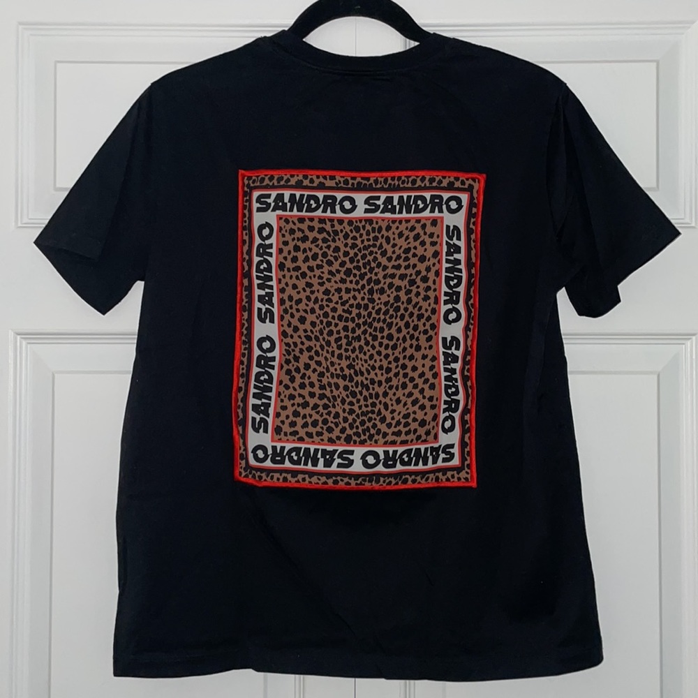 Sandro boxy tee